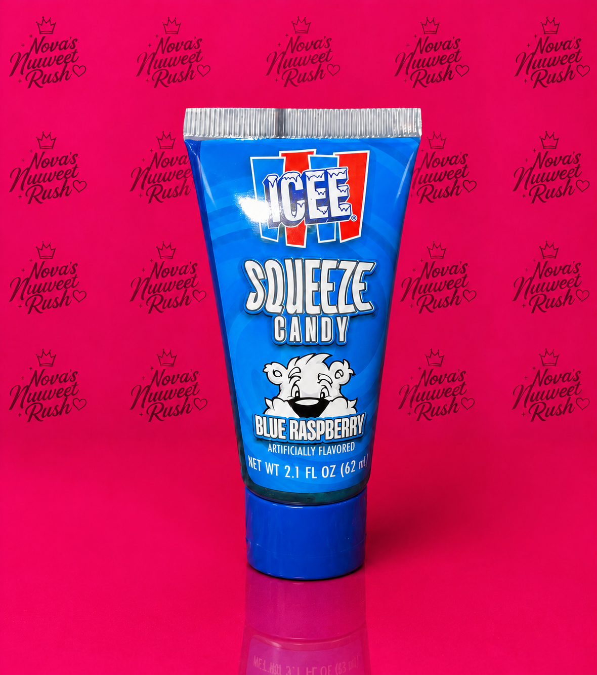 Blue Raspberry Squeeze Candy
