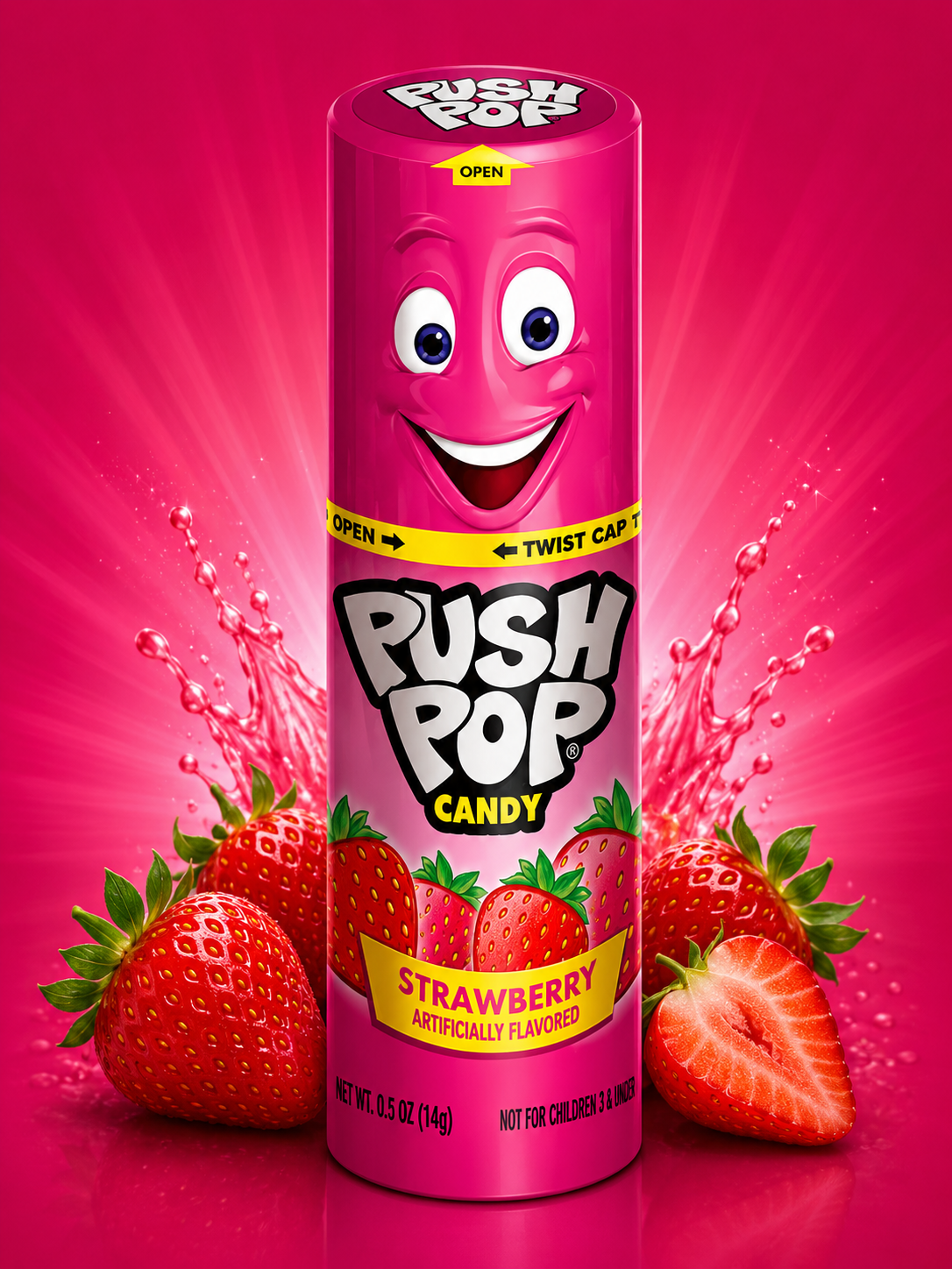 Strawberry Push Pop