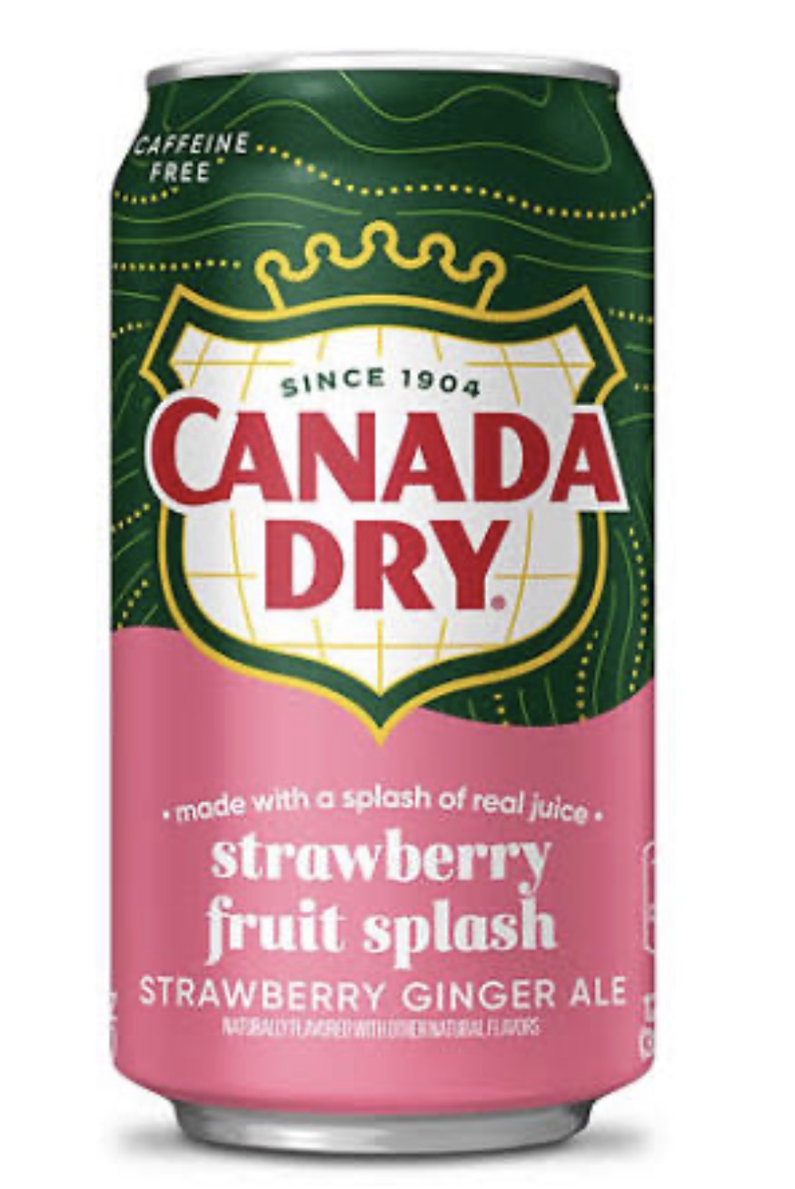 Canada Dry Strawberry Fruit Splash